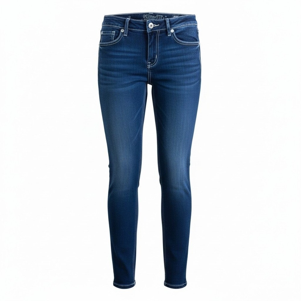 Miss Me Skinny Jeans Dark Wash Embellished Flap Pocket JP5335G Size 29 Mens